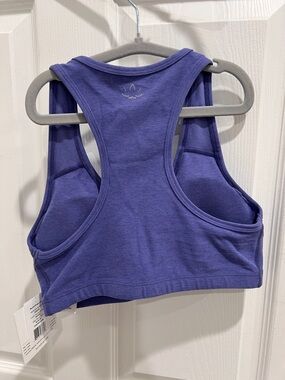 New Beyond Yoga lift M your spirits Purple Racerback Sports Bra